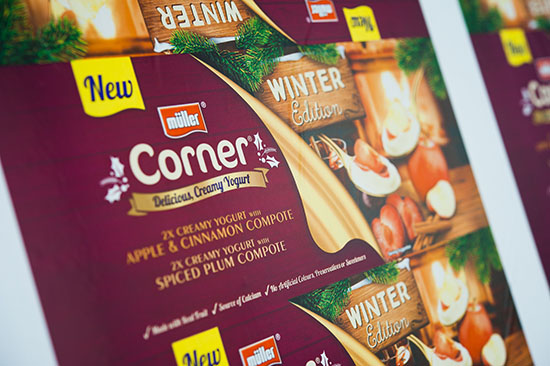 Silver for Flexo Print on Film – Surface Print Wide with the Müller Corner Winter Edition