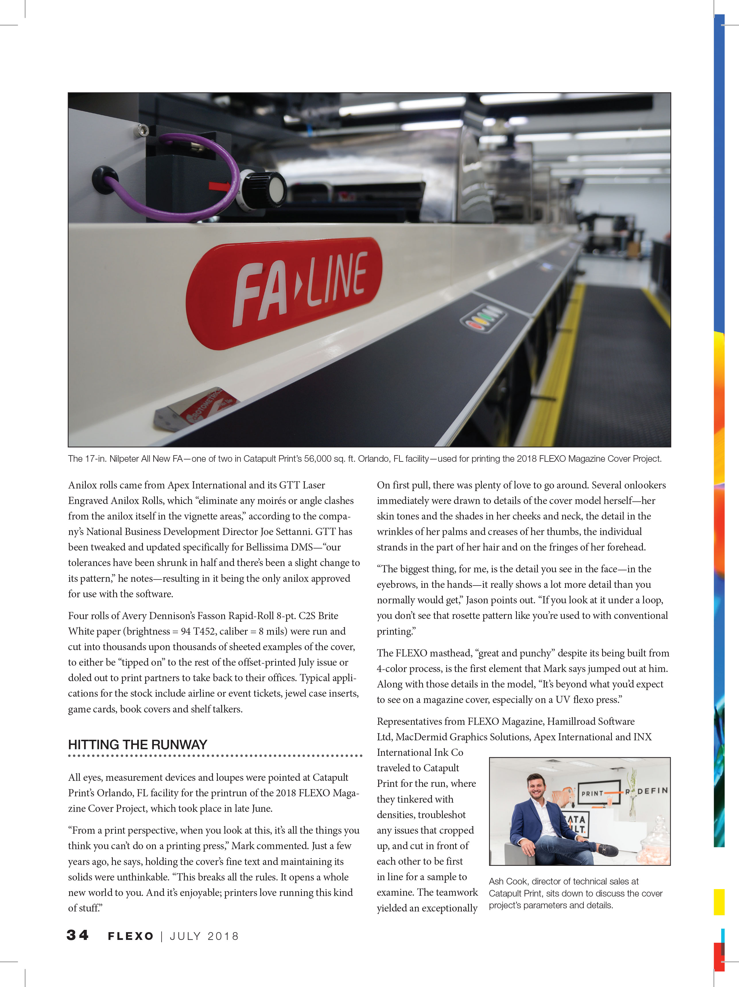 The 2018 FLEXO Magazine Cover Project Used Design & Software to Push Flexography Past Offset & Gravure