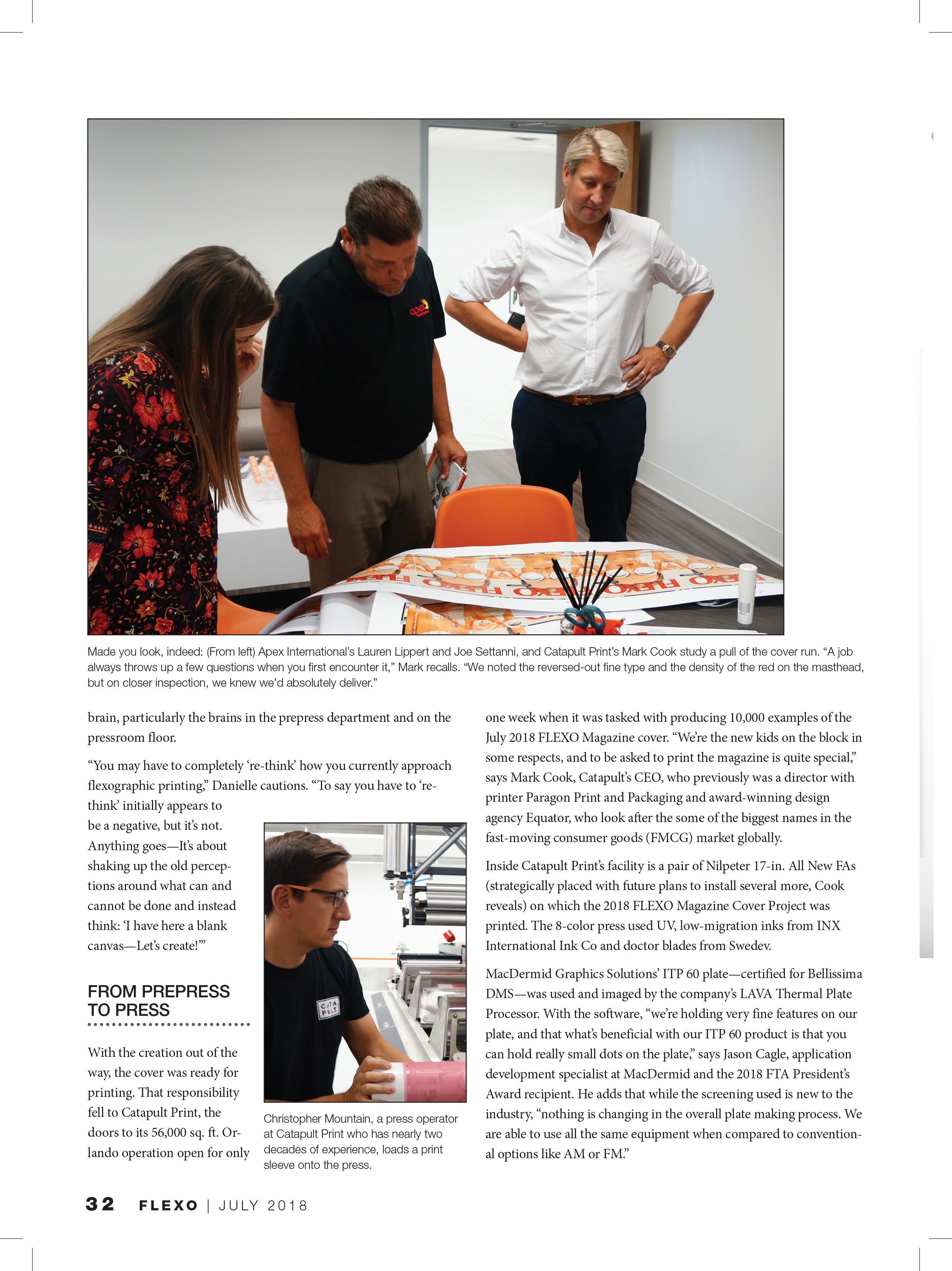 The 2018 FLEXO Magazine Cover Project Used Design & Software to Push Flexography Past Offset & Gravure