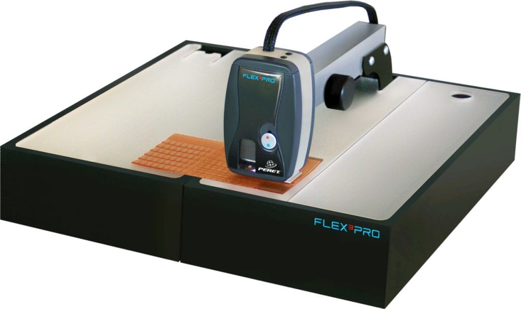 The FLEX³PRO flexo plate analyzer.